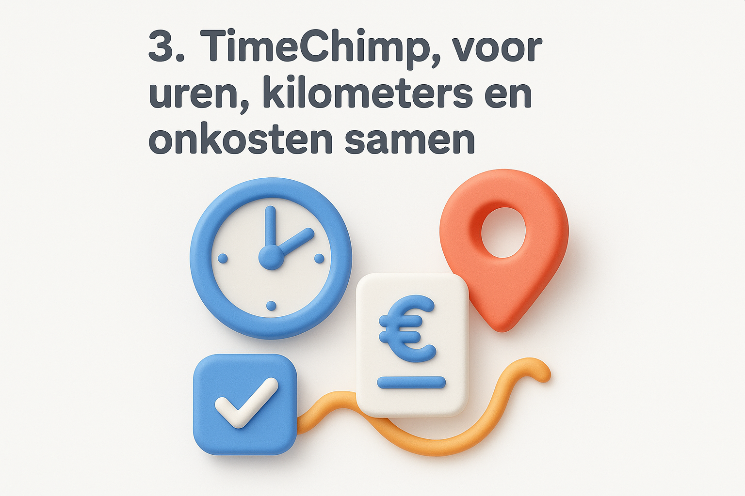 3. TimeChimp, voor uren, kilometers en onkosten samen