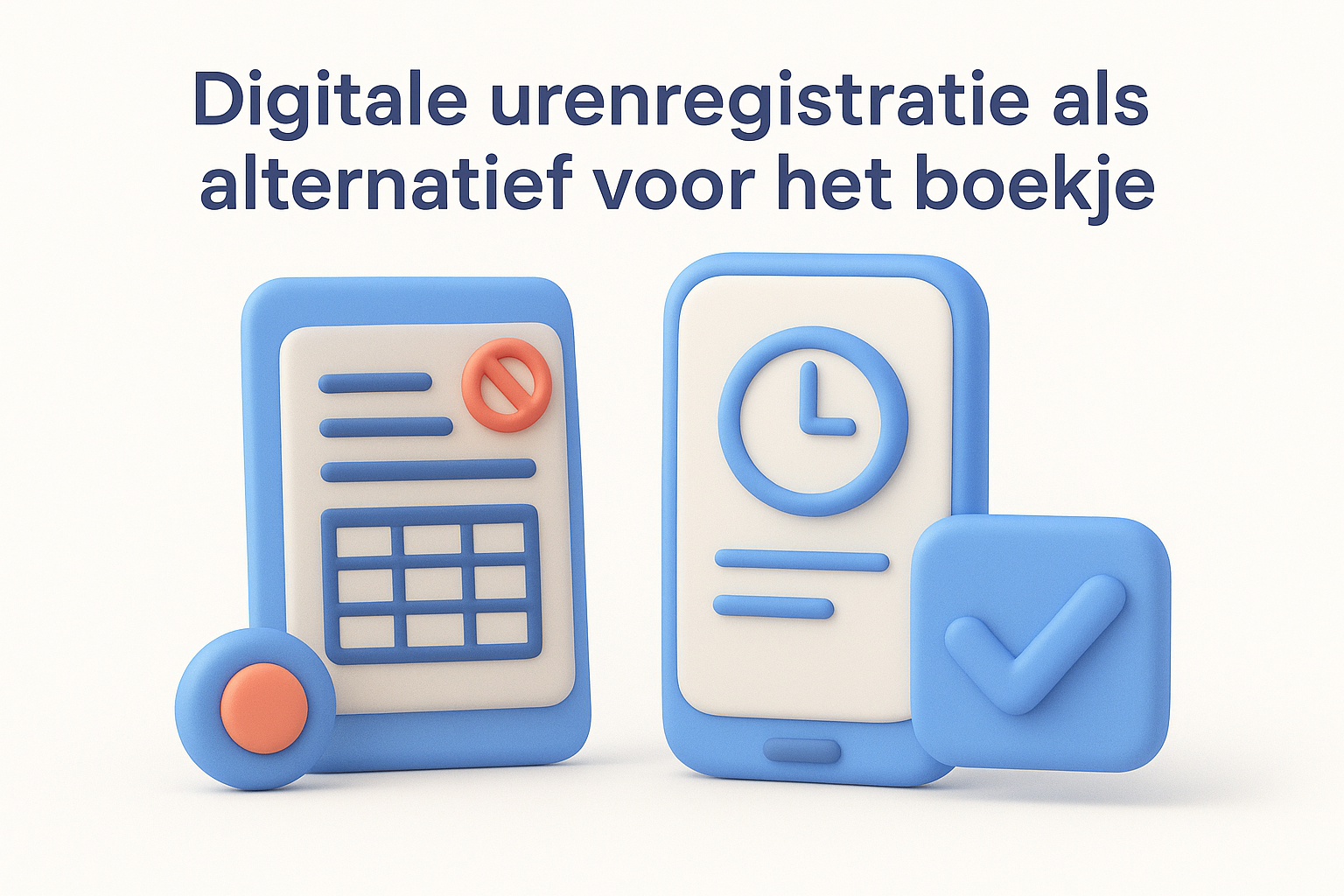 Digitale urenregistratie als alternatief voor het boekje