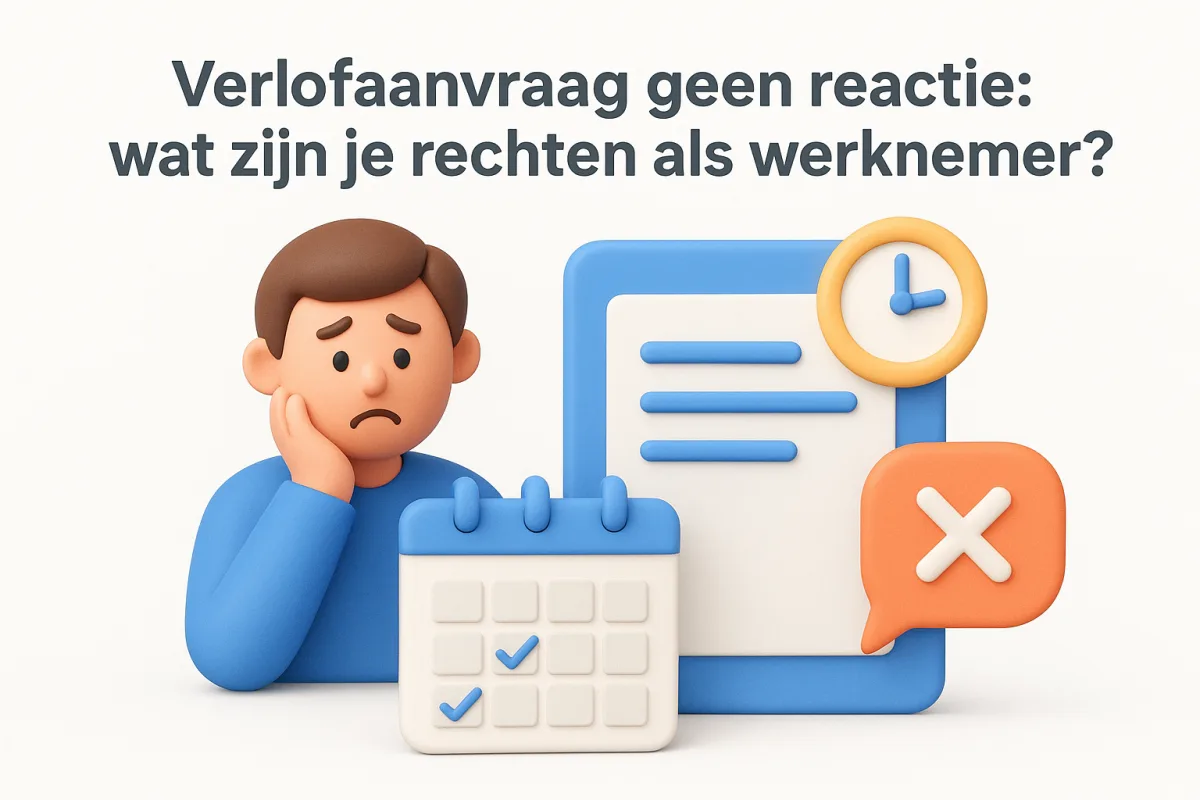 verlofaanvraag-geen-reactie-rechten-als-werknemer